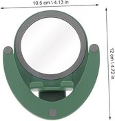Resim SOLUSTRE Ayarlanabilir Makyaj Aynası Ve Telefon Tutucu Masaüstü Için Kullanışlı Akıllı Telefon Destek Aparatı 