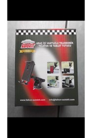 Resim Autokit Sel-car Teleskopik Tablet Ve Telefon Tutucu Güç 