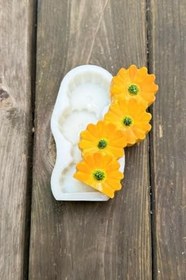 Resim Rufus Concept Ayçiçeği Sütun Tekli Silikon Mum Kalıbı 