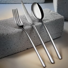 Resim Aryıldız Mariza 84 Parça 12 Kişilik Çatal Kaşık Bıçak Takımı 