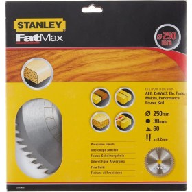 Resim Stanley STA15610 Fatmax Elmas Testere 250X60 