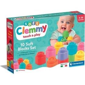 Resim 17988 Soft Clemmy - Yumuşak Blok Oyun Seti - 10 Parça 