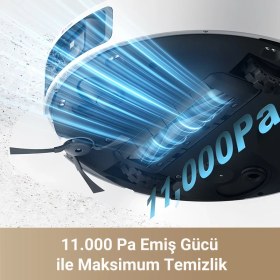 Resim Dreame L40 Ultra Robot Süpürge, 11.000 Pa Emiş Gücü 