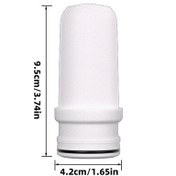 Resim Dokunun Su Filtresi Yıkanabilir Yedek Mutfak Musluk Uzun Ömürlü Filtro Su 1pc W7 Tc Lx '+3'lü Yedek Filtre Seti 