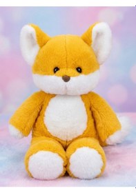 Resim Şortlu Bebek Tilki Peluş Oyuncak 45cm Tüylü Yumuşak Kumaş Uyku Arkadaşı Peluş Bebek Çok Renkli 