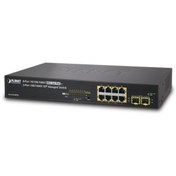 Resim Planet Pl Gs 4210 8P2S Yönetilebilir Gigabit Poe Switch Planet