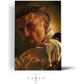 Resim Arthur Shelby Ahşap Tablo 8mm 