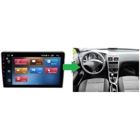 Resim Peugeot 307 Android Multimedya Sistemi 4-64 Myway 2001-2009 9" 