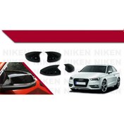 Resim Audi A3 8v Sedan-hb 2012-2019 Batman Parlak Siyah Ayna Kapağı 