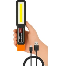 Resim Mercamp Outdoor Manyetik Askılı Şarjlı Led Lamba Çok Renkli 