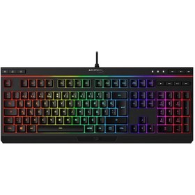 Resim HyperX Alloy Core RGB HX-KB5ME2-TU Kablolu Membran Türkçe Q Oyuncu Klavye 