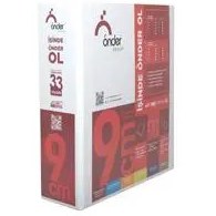 Resim Önder 2 Halkalı Klasör PVC Cepli 9 cm - Beyaz 
