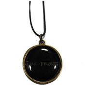 Resim Game Of Thrones Deri Ip Kolye Siyah 