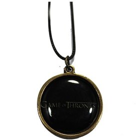 Resim Game Of Thrones Deri Ip Kolye Siyah 