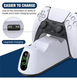 Resim Comse PS5 Joystick Dualsense Göstergeli Şarj Istasyonu 0516 