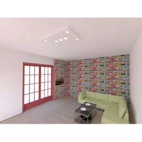 Resim Motifpiyer Tavan Spot Göbek Tsg-Duz-Dikdörtgen 