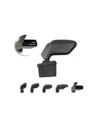 Resim Vw Golf 5 Araca Özel Kol Dayama Kolçak Siyah 2004 - 2007 Arası Uyumlu Pnd 