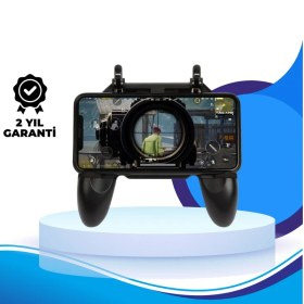Resim Zero Land Mllzngzr Joystickli ve Tetikleyicili Pubg Mobile Gamepad Oyun Kontrolcüsü 