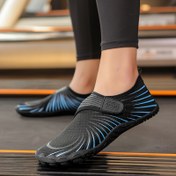 Resim Evrensel Su Ayakkabıları - Yürüyüşe, Suya Batmaya, Yogaya, Fitness'e, Sörf Yapmaya, Plajda Dalışa, Trekkere Uygun, Rahat Nefes Alabilir Hızlı Kuruyan Hafif Moda Erkek ve Kadın 