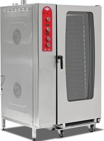 Resim Empero EMP.GKF.40 Plus Konveksiyonel Fırın - Gazlı - 40 GN-1/1 (20 GN-2/1) - kit arabalı - LPGli 