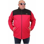 Resim Starbattal Büyük Beden Su Geçirmez Waterprof Mont 23822 Kırmızı-Kırmızı 