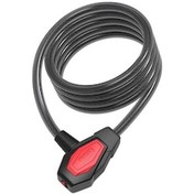 Resim Knox 6001 Anahtarlı Bisiklet Kilidi Siyah 