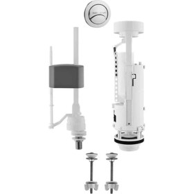 Resim 330B7013 Rezervuar Iç Takım Alttan Su Girişli 3/6 L, Krom 