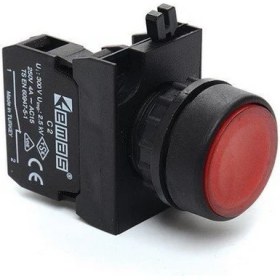 Resim Emas CP200DK C Plastik Stop Kırmızı 