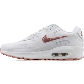 Resim Nike Air Max Leather Womens Sneaker Hakiki Deri Kadın Günlük Spor Ayakkabı Beyaz 
