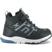 Resim Cool Trex Uzun Watherproof Outdoor Unisex Çocuk Bot Siyah-mavi 
