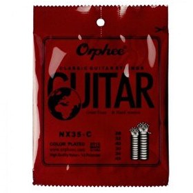 Resim Orphee NX35-C Siyah Klasik Gitar Teli 