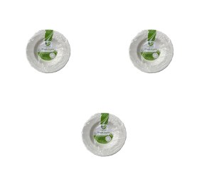 Resim Roll-up Nature Ekolojik Karton Kağıt Parti Çok Amaçlı Çukur Derin Tabak - 23 Cm. - 75 Adet Beyaz 