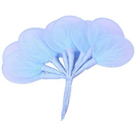 Resim Genel Markalar 100 Adet Tül Raket, Badem Şekeri Raketi Mavi ( 3,5 Cm * 10 Cm ) 