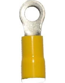 Resim Kablo Ucu İzoleli Yuvarlak Sarı 4,0-6,0 / 5mm 25 Adet - 