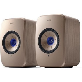 Resim KEF LSX II Kablosuz Aktif Hi-Fi Hoparlör - Küçük Odalar, Masaüstü Bilgisayarlar ve TV'ler için Üst Düzey (High-End) Hi-Fi Sistemi Kef