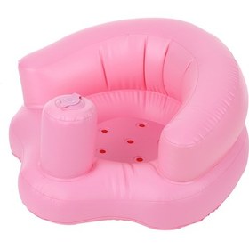 Resim Xiyyadms "şişme Bebek Koltuğu - Taşınabilir, Yıkanabilir, Plaj & Havuz İçin Ergonomik Oturak Pembe " 