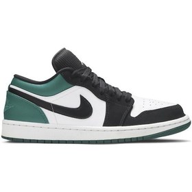Resim Nike Air Jordan 1 Low Mystic Green Erkek Spor Ayakkabı Çok Renkli 