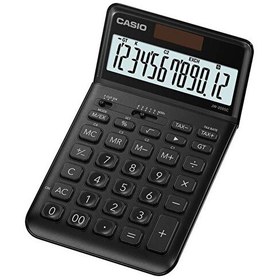 Resim Casio JW-200SC-BK 12 Haneli Masaüstü Siyah Hesap Makinesi 