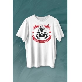 Resim Kendim Seçtim Brock Lesnar Logo Wwe Ufc Amerikan Güreşi Spor Baskılı Tişört T-Shirt 