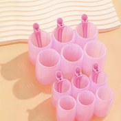Resim 18 Parça Set Büyük Boy Saç Maşaları Klipsli, Uzun/Orta/Kısa Saçlar ve Perçemler İçin Uygun Kendinden Tutuşlu Bukle Makinesi, DIY Saç Kıvırma Aracı (12 Adet Büyük Rulo Tüpü + 6 Adet Klips Dahil), Isısız Bukleler, Saç Maşası 