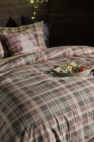 Resim DOQU HOME Flanel Nevresim Takımı Wendy Tek Kişilik Krem 