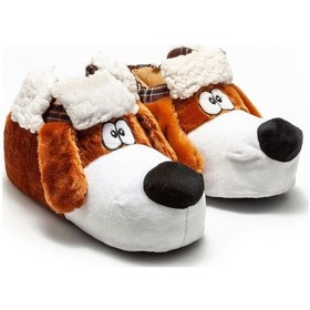 Resim Twigy Bobo Kadın,Garson Boy Hayvanlı Panduf Kahverengi 36/41 YY0274 Kahverengi 