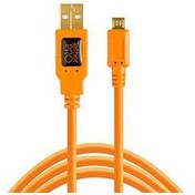 Resim TetherPro USB 2.0 to Micro-B 5-Pin 4.6 m Bağlantı Kablosu (CU5430ORG) 