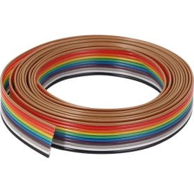 Resim YKA 8 Pin Bant Flat Kablo 0.22 mm 