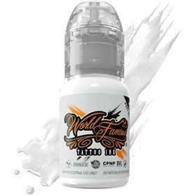 Resim Beyaz Dövme Boyası World Famous Ink Whıte House Dolum Boyası 1oz - 30ml 