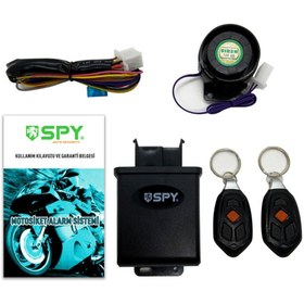 Resim gaman Motosiklet Alarm Sistemi 2 Kumandalı Motor Güvenlik Sistemi Sesli Alarm Sistemi 120dB 