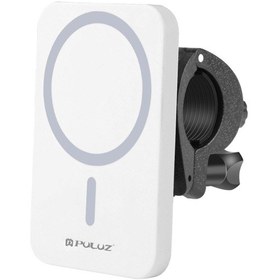 Resim Suntek Telefon Beyaz Için Kablosuz Araç Şarj Cihazı 