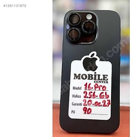 Resim Apple iPhone 16 Pro Max İkinci El TR | 256 GB | Siyah 