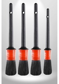 Resim Limpotech 4 Adet Detay Araç İçi Oto Temizleme Fırçası Seti 4 Lü Set 