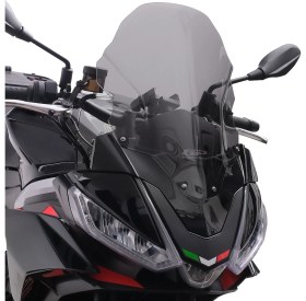 Resim GP Kompozit Aprilia Tuono 660 Factory 2021-2024 Uyumlu Ön Cam Füme 40 cm 